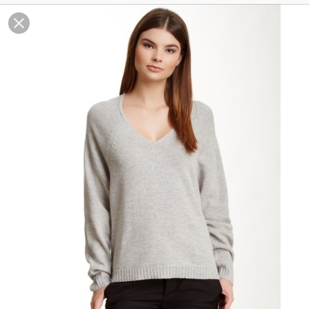 BCBGMaxazria Wool and Yak Sweater